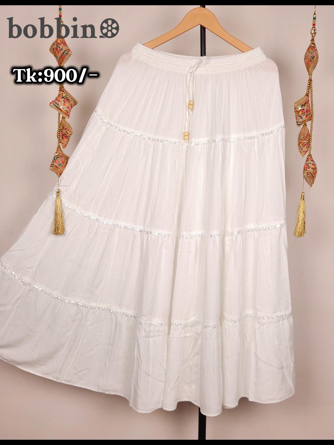 Premium Skirt - White